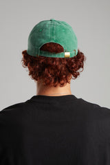 GREEN WASHED CAP