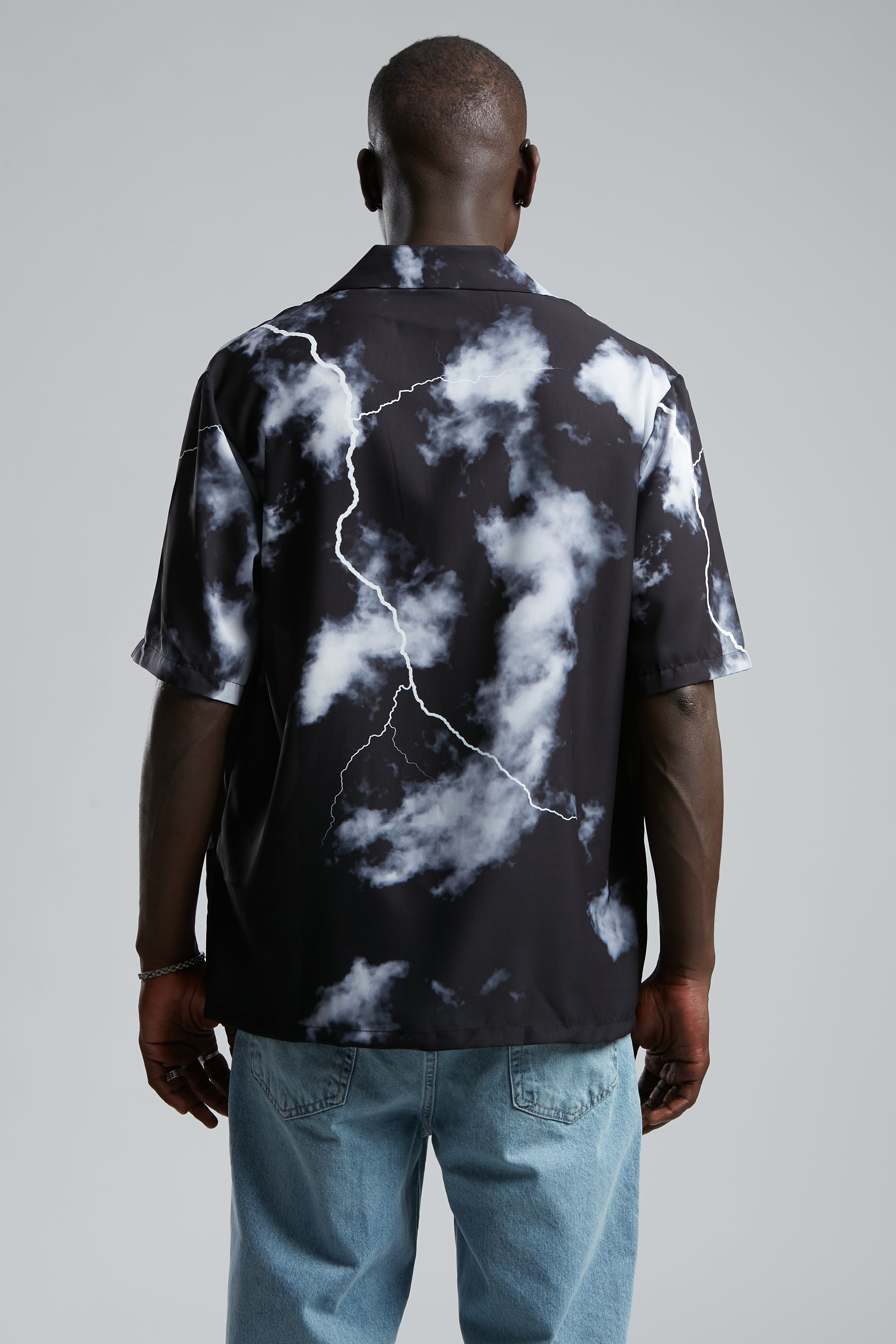 CATCH SHIRT (TA-1674-1BLACK STORM)