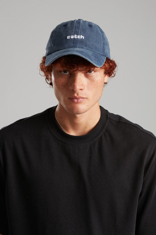 NAVY BLUE WASHED CAP